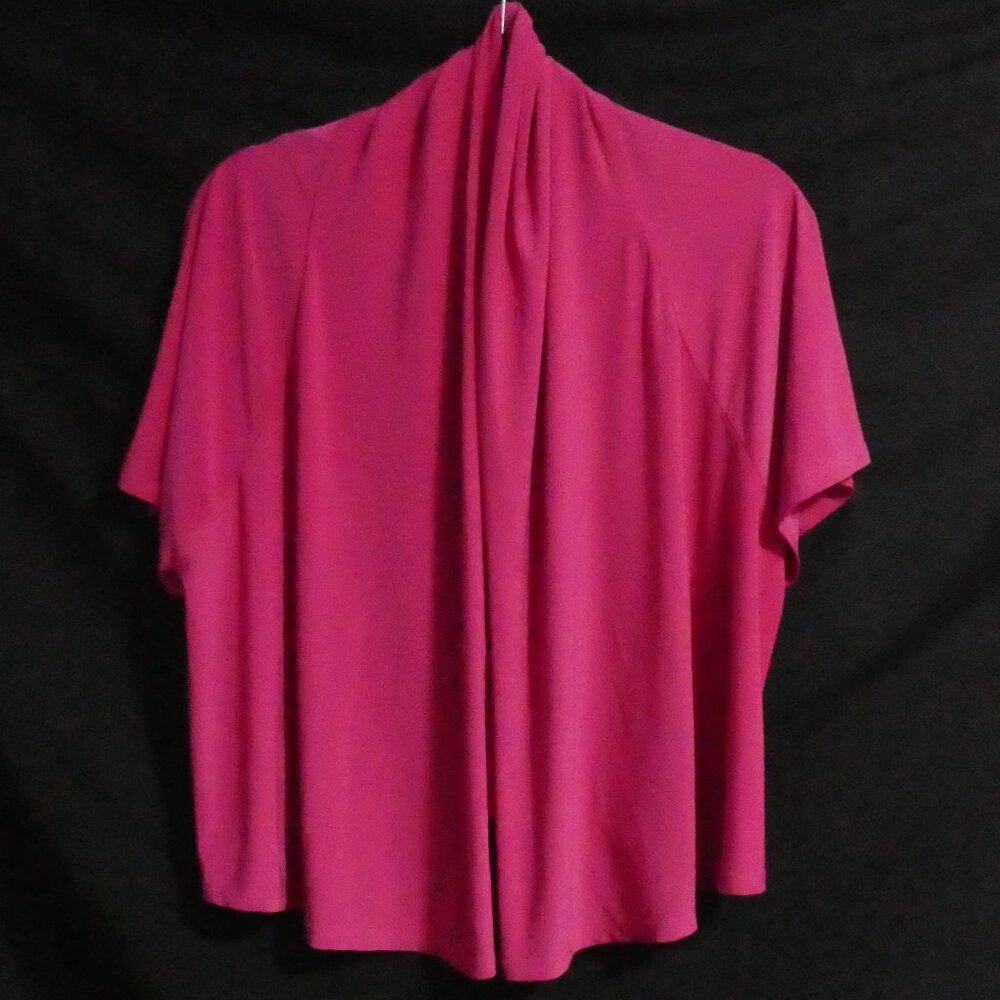 JOLIBEL | XL - extra large | Pink Open Front Cardigan | Made In Canada 🟥🍁🟥